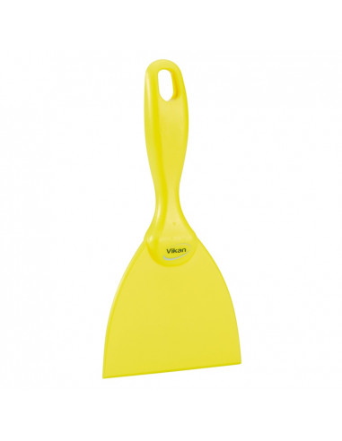 Vikan Hygiene 4061-6 handschraper, geel recht, 102x210 mm