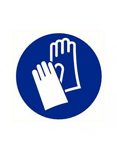 Ochranné rukavice povinné Hard Plate Round 20 cm