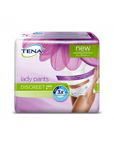 TENA Lady Pants Discreto Médio 12 peças