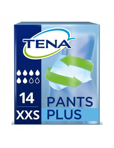 TENA Pants Plus XXS 14 piezas