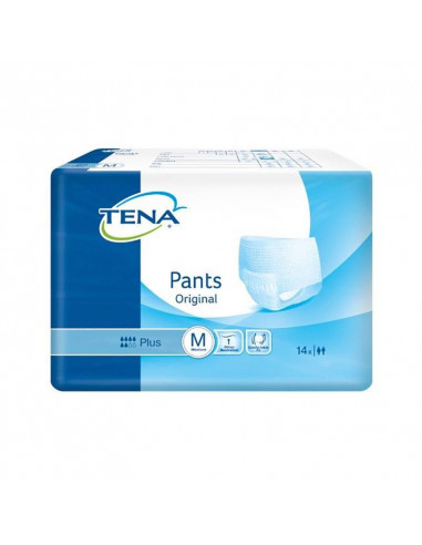 Pantalones TENA Original Plus Mediano 14 piezas