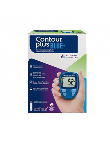 Contour Plus Blue Blood Glucose Monitor