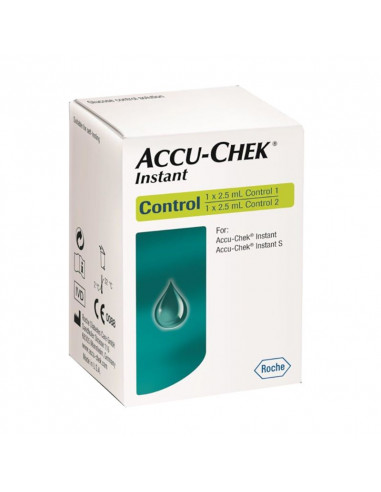 Solución de control instantáneo Accu-Chek 2 x 2,5 ml