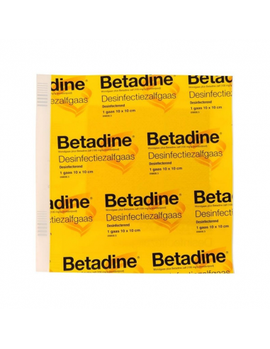 Gasa ungüento desinfectante Betadine 1º
