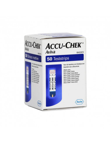 Accu-Chek Aviva test strips 50 pieces