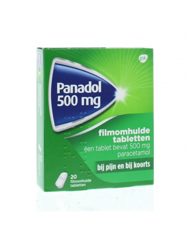 Panadol Suave 500 mg 20 comprimidos