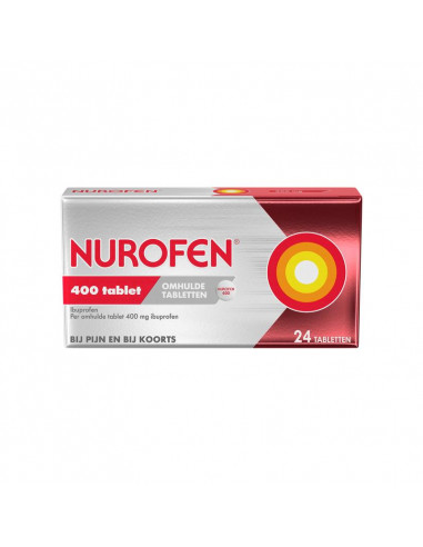 Nurofen ibuprofen 400mg 24 tabletter