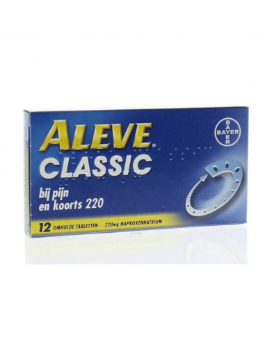 Aleve Classic 220mg 12 tablets