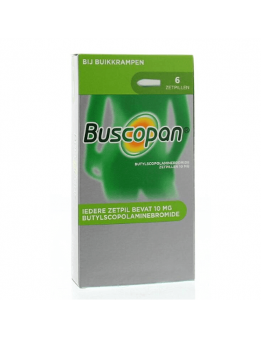 Buscopan 10mg 6 suppositoires