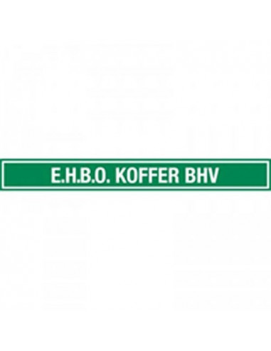 Sticker ''EHBO Koffer BHV'' - www.ehbo-centrum.nl