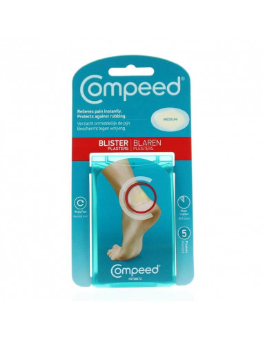 Compeed Blister Plaster Heel M 5 Pieces