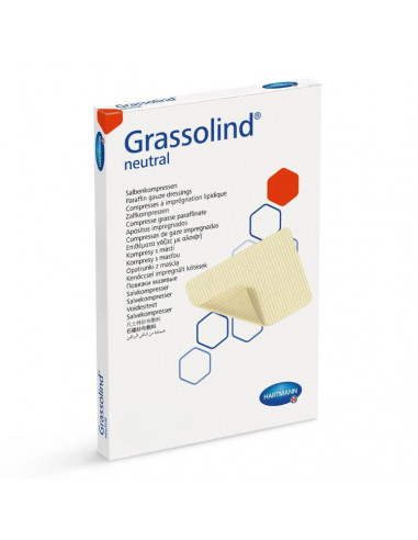 Grassolind mast kompresa sterilna 7,5 x 10 cm 50 kom