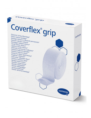Coverflex Grip Ett 10 mx 4,2 cm rörformigt bandage