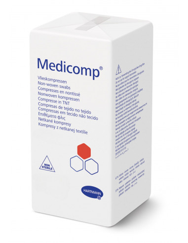 Марли Medicomp нетканые 5 х 5 см 4 слоя 100 шт.