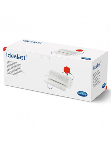 Idealast elastic bandage 5 mx 6 cm 10 pieces