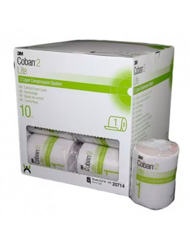 3M Coban 2 Lite Comfort kompressionsbandage 10 cm x 2,7 m