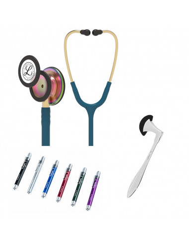 Littmann Classic III Studentbox Arcobaleno Tubo Blu