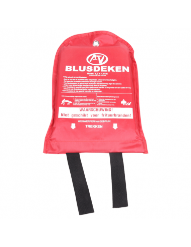 Fire blanket soft bag 100 x 100 cm