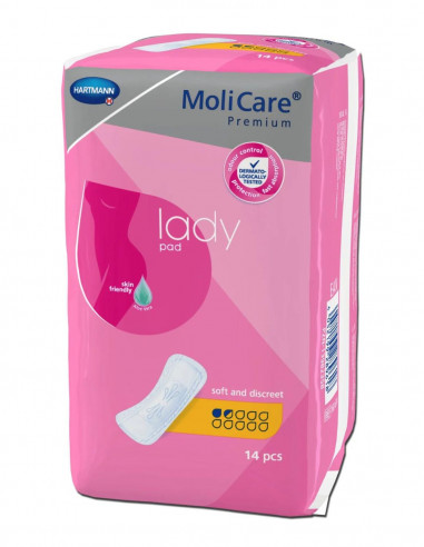 Прокладки для трусов MoliCare Premium Lady Pad 1,5 капли 14 шт.