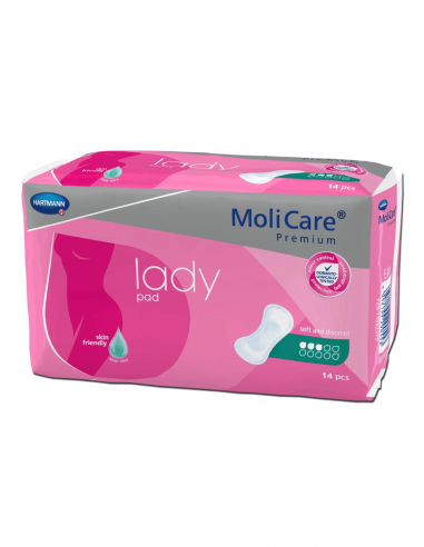 MoliCare Premium Lady Pad inlegkruisjes 3 druppels 14 stuks