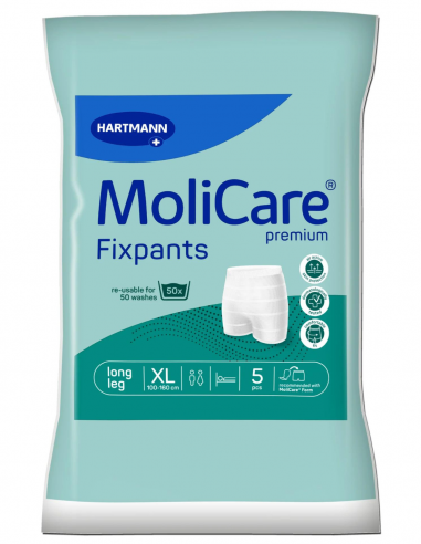 MoliCare Premium Fixatiebroekjes Long Leg XL 5 stuks