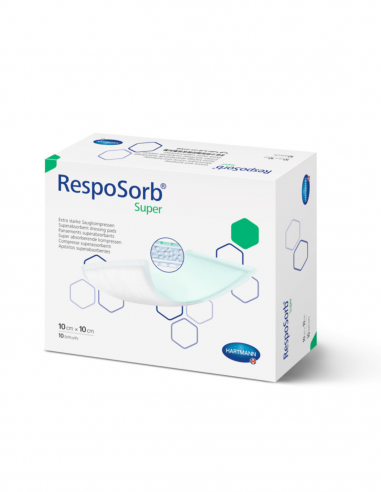 Бинт Resposorb Super Absorbent 10 х 10 см 10 шт.