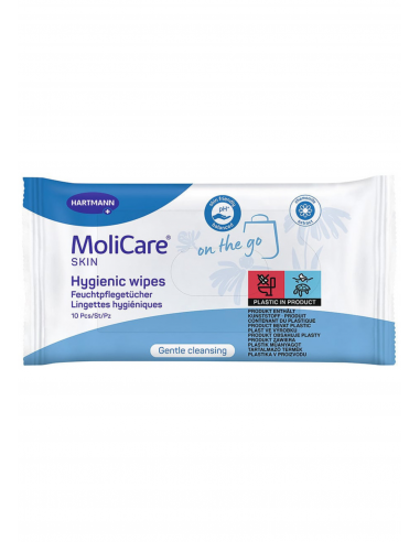 MoliCare Skin Feuchte Pflegetücher 10 Stück