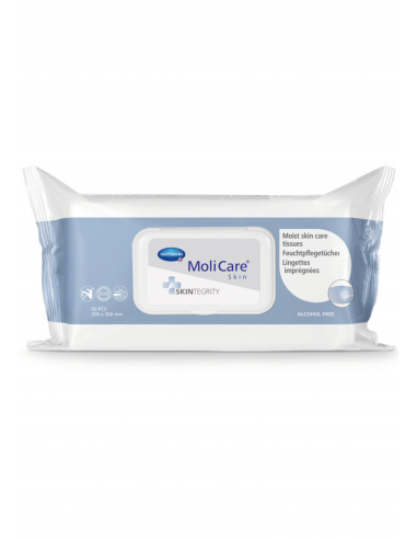 MoliCare Skin lingettes nettoyantes humides 50 pièces