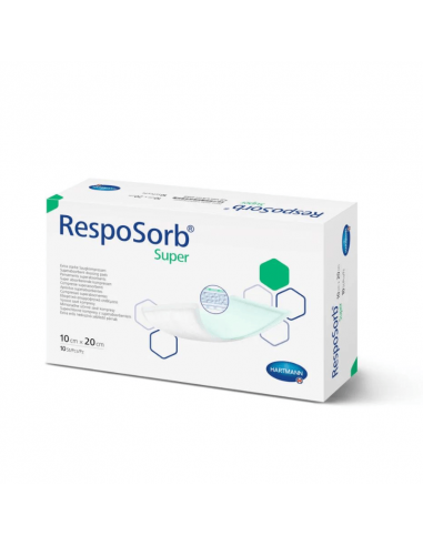 Resposorb Bandage Super Absorbant 10 x 20 cm 10 pièces