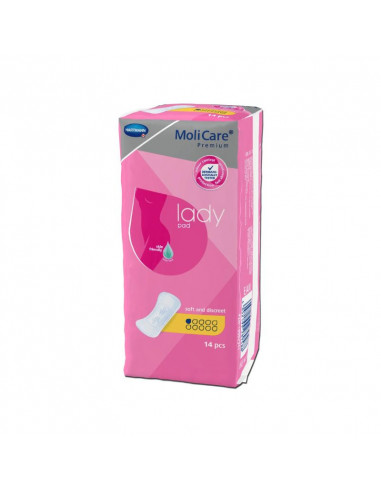 MoliCare Premium Lady Compresas 1 Gota 14 piezas