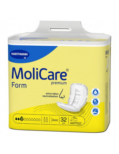 MoliCare Premium FORM 3 капли вкладыш 32 шт.