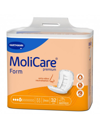 MoliCare Premium FORM 4 капли вкладыш 32 шт.