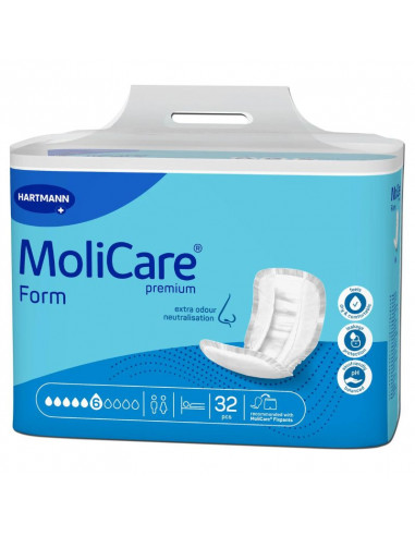 MoliCare Premium FORM 6 Tropfen Einsatz 32 Stück