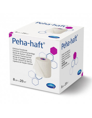 Peha-haft zelfklevend verband 8cm x 20m