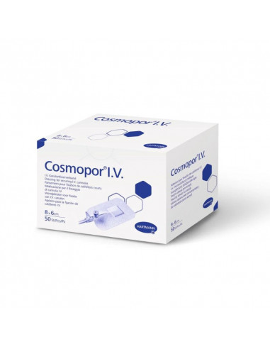 Cosmopor IV Infuusiolaastarit 6 x 8 cm 50 kpl