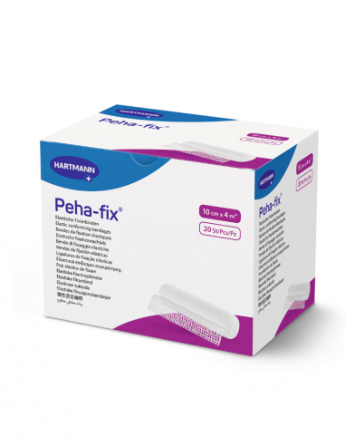 Peha-Fix hydrophilic elastic fixation bandage 4 mx 10 cm 20 pieces