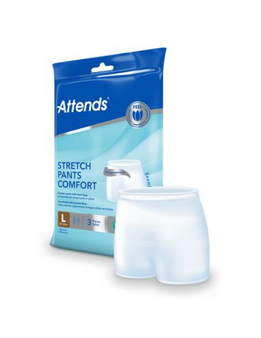 Attends Pantalon Stretch Confort L 3 Pièces