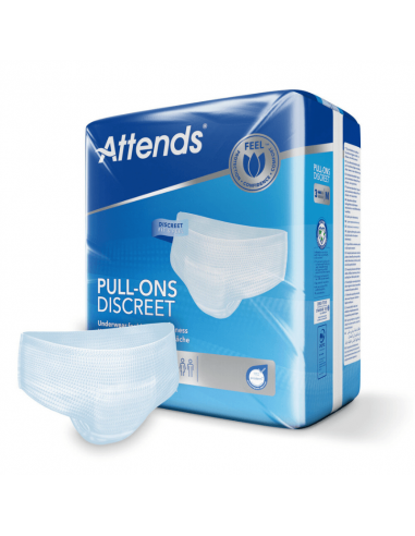 Asiste Pull-Ons Discreto 3M 12 Piezas