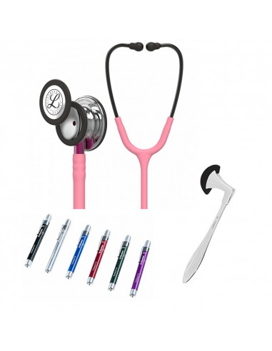 kúpiť, objednať, Študentský box Littmann Classic III 5962 perleťovo ružový s vysokým leskom, , littmann, classic, stetoskop