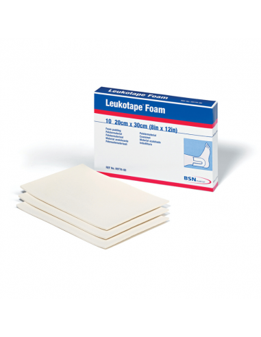 Matériau de rembourrage Leukotape FOAM 30 x 20 cm 10 pièces