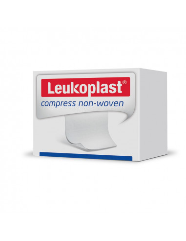 Leukoplast Compress NW compressa de gaze 4 camadas 5x5 cm 100 peças