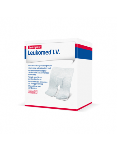 Emplastros de infusão Leukomed IV 6 x 8 cm 50 peças