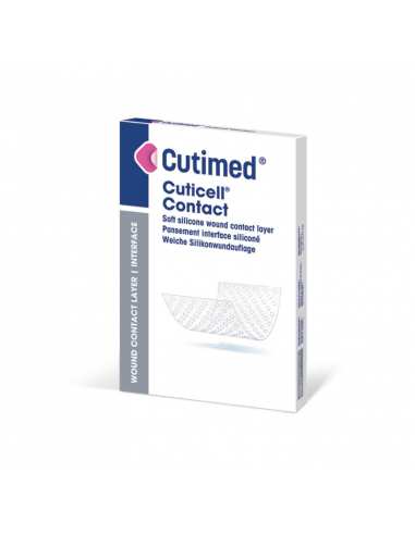 Cuticell Contact silicone wound layer 5 x 7.5 cm 5 pieces