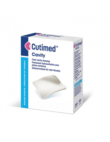 Cutimed Cavity foam bandage 10 x 10 cm 10 pieces