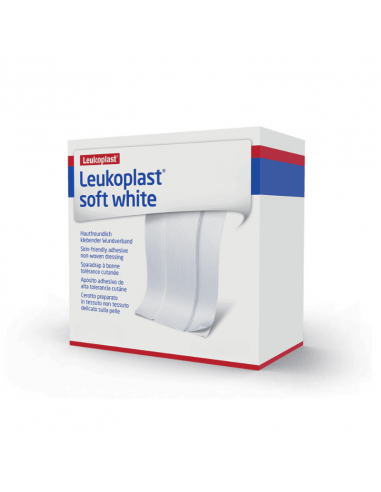 Leukoplast apósito suave blanco para heridas 5 mx 4 cm