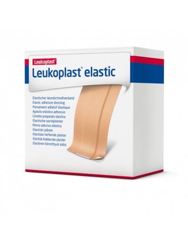 Leukoplast Elastic wondpleister 1 m x 8 cm