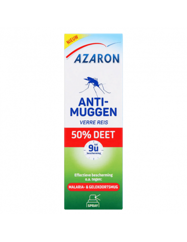 Azaron Anti moustiques 50% deet spray 50 ml