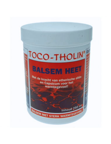 Toco Tholin balm is called 250 ml