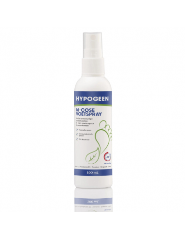 Spray hypogénique pour les pieds M-Cose 100 ml