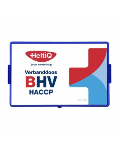 Botiquín de primeros auxilios HeltiQ BHV HACCP